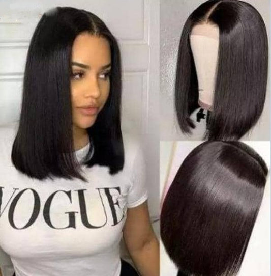 Adeline - 12" 4*4 Vogue Lace Closure Wig