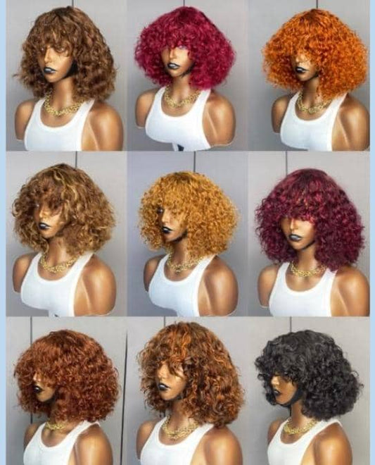 Gina - 12" Machine Wigs