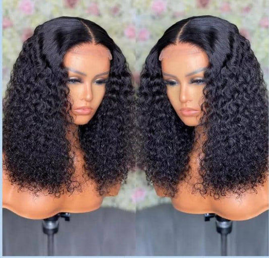 Zoe - 16" 4*4 Lace Closure "Water Waves" Wig
