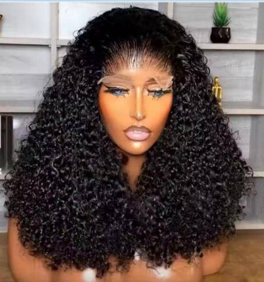 Isabella - 18" 13*4 Full Frontal Pixie Curl Wig