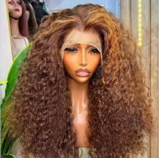 Luna - 20" 13*4 Full Frontal Lace "Bouncy Curl" Wig