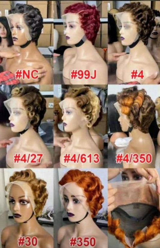 Emma - 4" - 13*4 Curly Wig