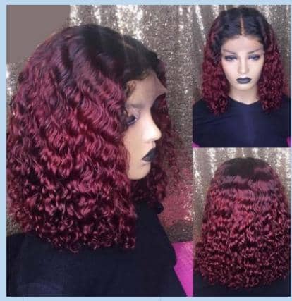 Raya - 13*4 Lace Wig [Burgundy]