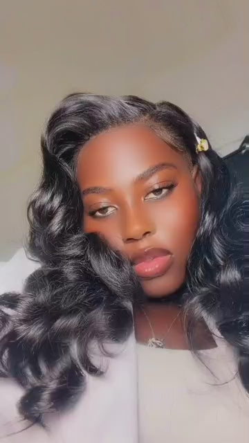 18-inch 13*4 Lace Bouncy Curls SDD Wig- Grace