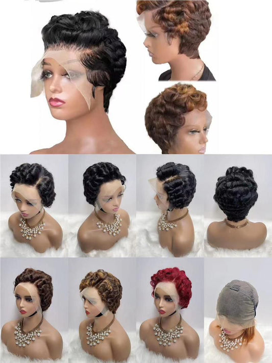 4-inch - 13*4 Curly Wig- Emma